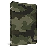 ESV Compact Bible (Canvas with Zipper, Camo Design) ESV Compact Bible (Canvas with Zipper, Camo Design) Paperback