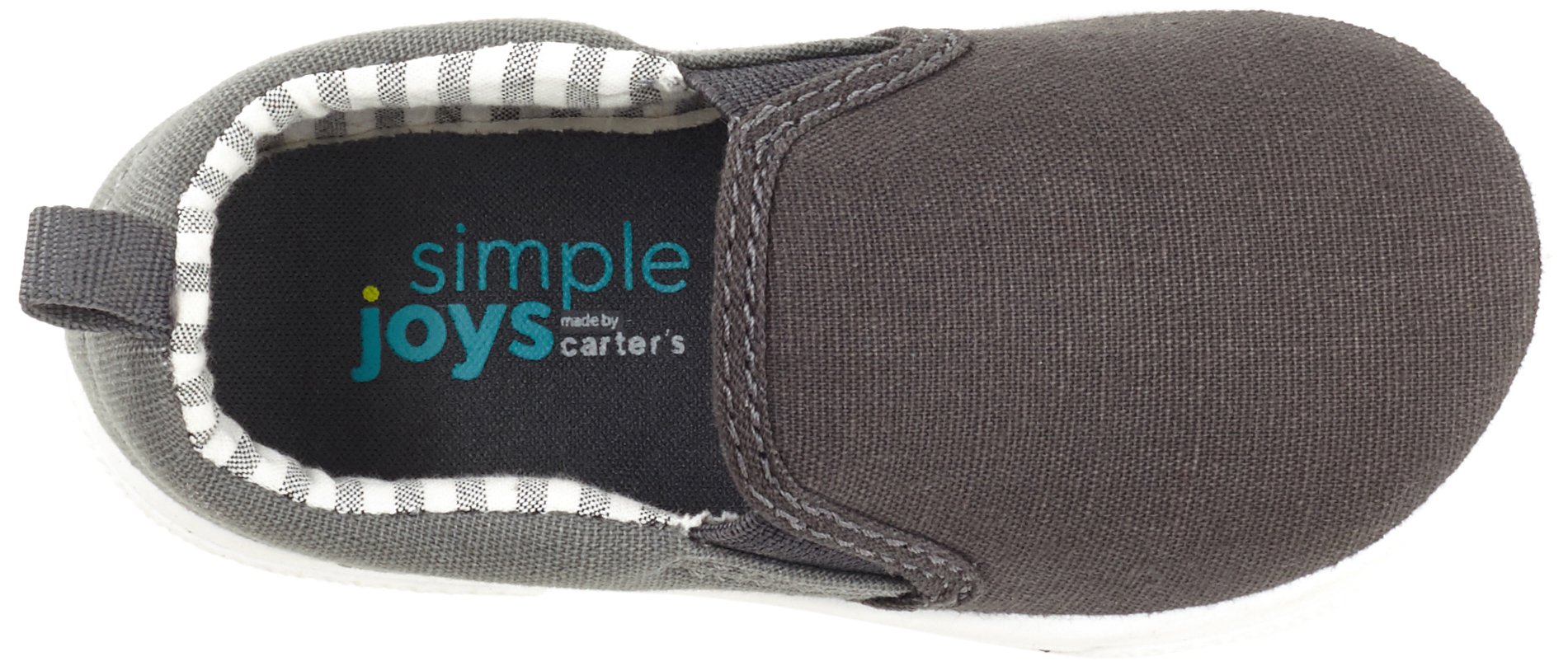 Simple Joys by Carter's Unisex Kids and Toddlers' Casual Slip-on Canvas Shoe