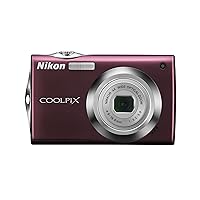 Nikon Coolpix S4000 12.0MP Digital Camera with 4x Optical Vibration Reduction (VR) Zoom and 3.0-Inch Touch-Panel LCD (Plum)