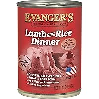 Evanger's Heritage Classics Lamb and Rice Dinner for Dogs (Pack of 12)