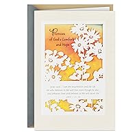 Hallmark DaySpring Religious Sympathy Card (God's Comfort and Hope)