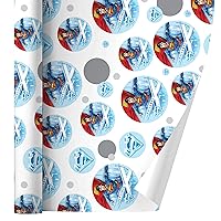 GRAPHICS & MORE Superman Solitude Gift Wrap Wrapping Paper Roll