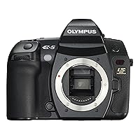 OM SYSTEM OLYMPUS E-5 12.3MP Digital SLR with 3-inch LCD [Body Only] (Black)