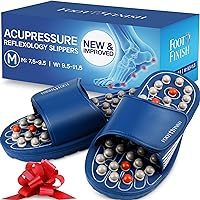 Love, Lori Plantar Fasciitis Relief Acupressure Slippers, Reflexology Foot Massager for Neuropathy Pain Relief for Plantar Fasciitis Massager, Great Gifts for Men, Women, Health Care Product