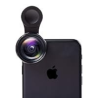 MPL-001 Mobile Phone Camera Lens, 2 in 1 HD Wide Angle & 15X HD Macro Lens Kit with Clip