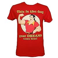 Gaston Dreams Come True Red T-Shirt (Adult Medium)
