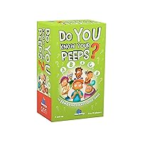 Do You Know Your Peeps? Quiz Party Game Conversation Starters - Family and Friends All Ages Question Game by Blue Orange Games for 3 to 10 Players.