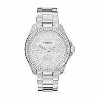 Fossil Women's AM4481 Cecile Multifunction Stainless Steel Watch - Silver-Tone