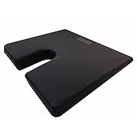 LiquiCell Coccyx Seat Cushion, Aid for Tailbone Pain Relief, Sciatica Pain, Back Support | Donut Like Butt Pillow for Long Hours Sitting at Home/Office Chair (20