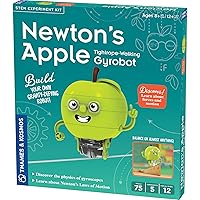 Thames & Kosmos Newton’s Apple: Tightrope-Walking Gyrobot | Build a Gravity-Defying Robot | Explore Forces & Motion, Physics of Gyroscopes | Ages 8+ w/Help; 12+ for Independent Play