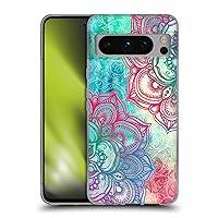 Head Case Designs Officially Licensed Micklyn Le Feuvre Round and Round The Rainbow Mandala 3 Soft Gel Case Compatible with Google Pixel 8 Pro