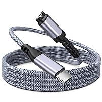 TITACUTE USB C Charger Cable for Garmin Smart Watch Nylon Braided 1.2M 3.9FT Type C Charging Cable for Fenix 7 7x Sapphire Solar 6 for Forerunner 245 55 for Instinct for Vivoactive 4 3 for Venu 2 Plus