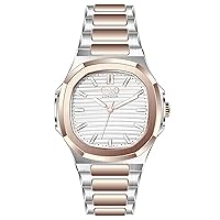 G&O LONDON Watches Men's Designer Timepieces Waterproof Analogue Quartz Watch Stainless Steel Wrist Band Fashion Brand G&O 062
