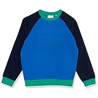 Lacoste Boys' Branded Color-Block Sweatshirt