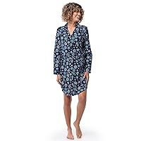 Fruit of the Loom Women's Flannel Sleep Shirt