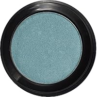 Sheer Aqua Shimmering Teal Blue Green Pressed Powder Single Vegan Eyeshadow; Talc, Paraben & Cruelty Free