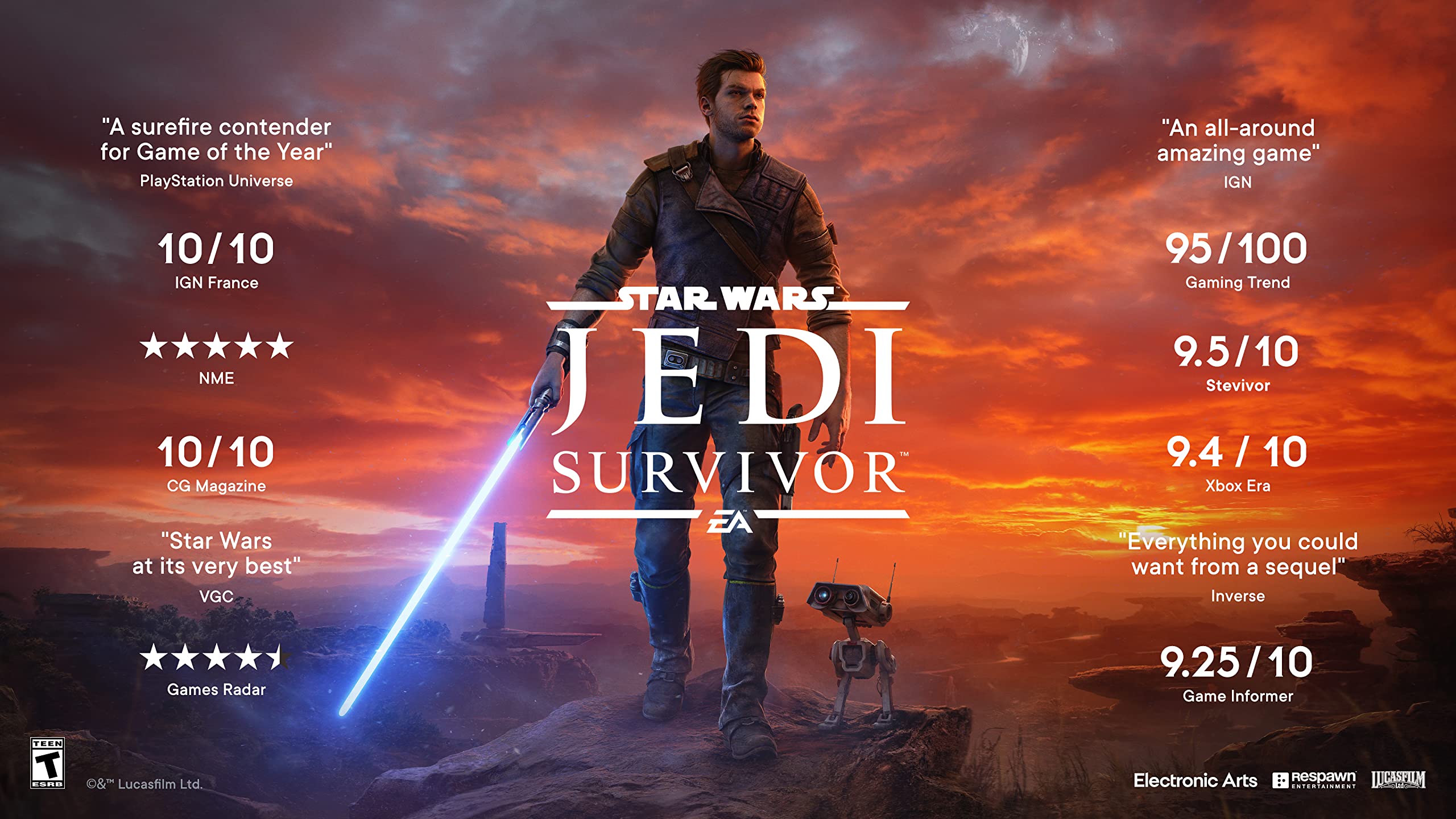 Star Wars Jedi: Survivor Standard - Steam PC [Online Game Code]