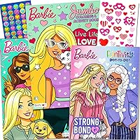 Barbie Coloring and Activity Book Set for Kids, Girls, Toddlers – Set of 3 Books with Stickers and More