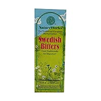 Nature Works Swedish Bitters Traditional European Herbal Extract Used for Digestion, 3.38 fl. Ounce