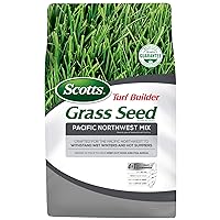 Scotts Turf Builder Grass Seed Pacific Northwest Mix, Crafted to Withstand Wet Winters and Hot Summers, 3 lbs.