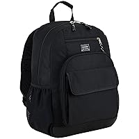 Eastsport Travel Backpack Large Tech Laptop Bag for Work, Gym, Hiking, Black