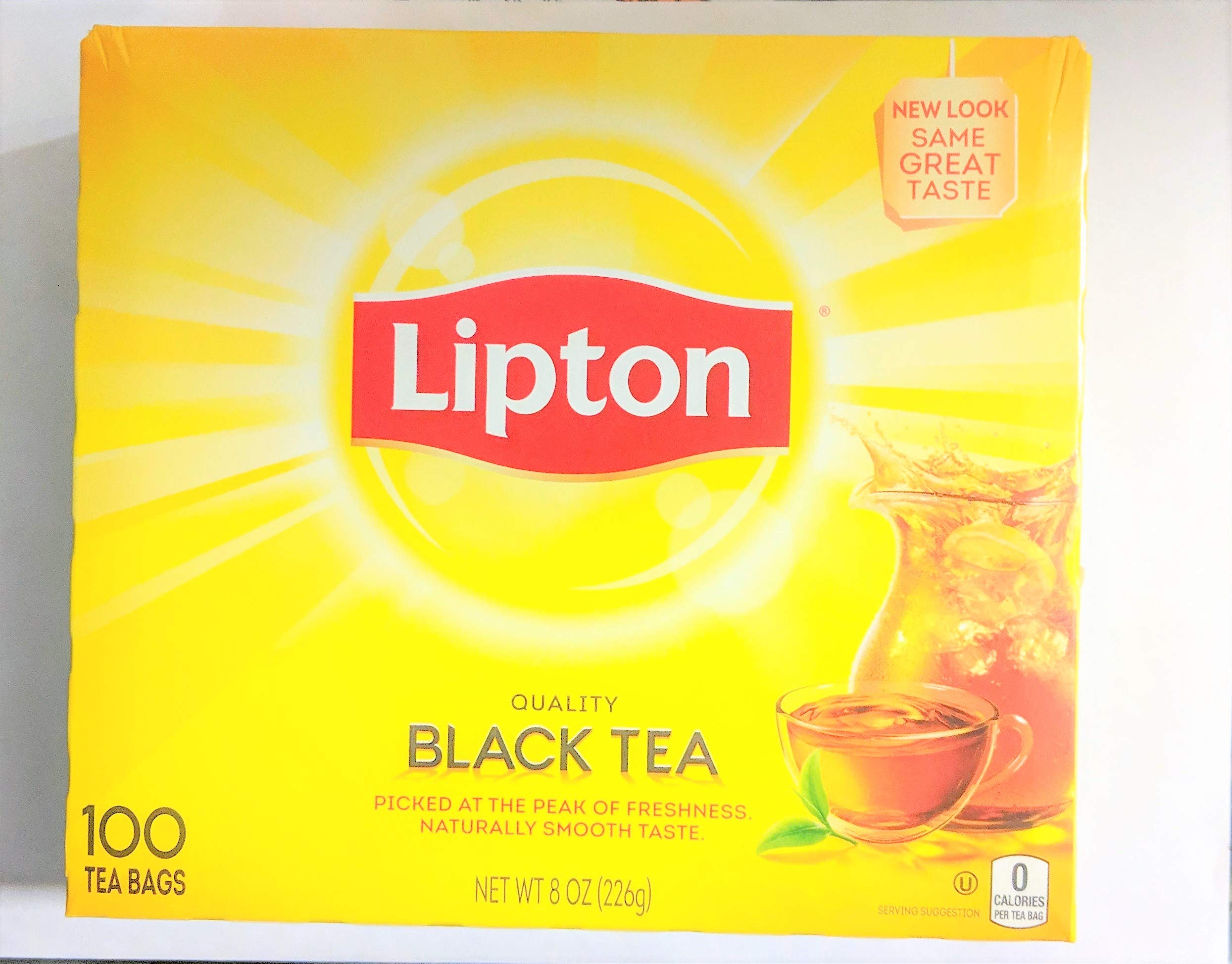 Lipton 28-Count Assorted Black, Green, and Herbal Tea Bag Pack - 6/Case