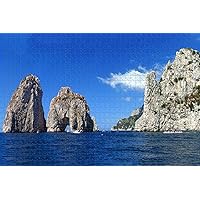 Italy Capri Island Naples Jigsaw Puzzle for Adults 1000 Piece Wooden Travel Gift Souvenir