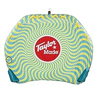 Taylor Made Chaos: 4-Person Towable Tube, Quick Connect & Boston Valve for Fast Inflation, Sturdy 820 Denier Nylon, PVC Bladder, 16.5