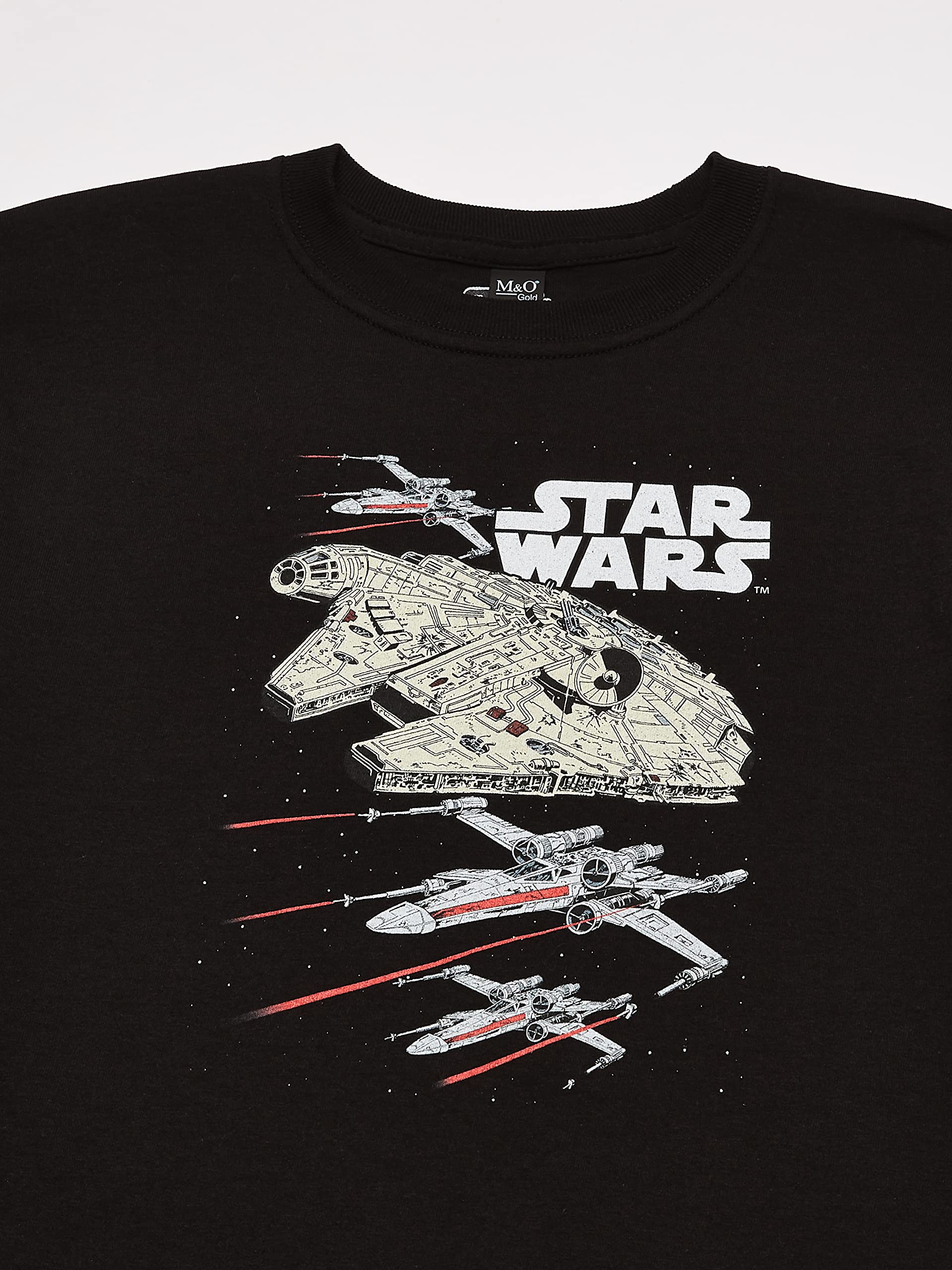 Star Wars Boys' Big Rebel Fights Logo Graphic Tee