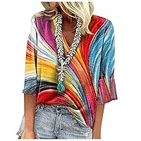 Womens Dressy Summer Tops Spring Long Sleeve Tops for Women 2024 Plus Size Boho Tops for Women Boho Tops for Women 2024 Womens Tops Casual Cotton Summer Tops Women Puff Sleeve Red S