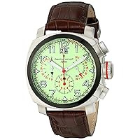 Men's CV3AU6 Grand Python Analog Display Swiss Quartz Brown Watch