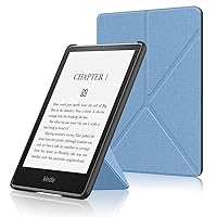 Soke Case for Kindle Paperwhite (11th Generation-2021 Release), Premium Fabric Cover with Auto Wake/Sleep & Multi-Viewing Angles for 6.8