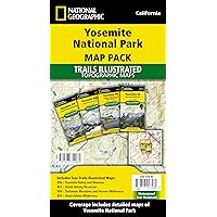 Yosemite National Park [Map Pack Bundle] (National Geographic Trails Illustrated Map)