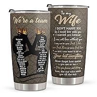 Macorner Valentines Day Gifts For Her - Birthday Gifts for Wife & Anniversary for Her - Mothers Day Gifts for Wife & Romantic Gift For Her - Stainless Steel Tumbler 20oz Christmas Gift For Women