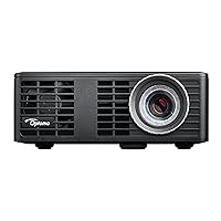 Optoma ML750 WXGA 700 Lumen 3D Ready Portable DLP LED Projector with MHL Enabled HDMI Port, White
