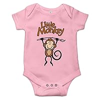 Little Monkey Funny Cute Baby Shower Bodysuit Gift Newborn Infant Onesie