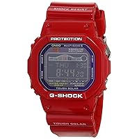 Casio Men's GWX5600C-4 G-Shock G-LIDE Red Resin Digital Watch