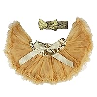 Petitebella Goldenrod Newborn Baby Pettiskirt Skirt Girl Tutu Dress Set 3-12m