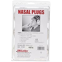 Mueller Nasal Plugs - 300 pack (PAC)