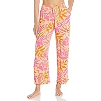 PJ Salvage womens Loungewear Tropical Punch Cropped PantPajama Bottom