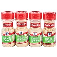 McCormick Garlic & Onion 4 Count Variety Pack, 1.02 lb
