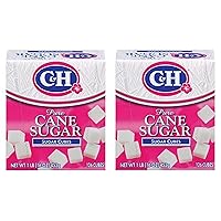 Pure Sugar Cane Cubes, 16 oz (Pack of 2)