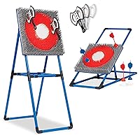 Eastpoint Axe Throw & Lawn Dart Target Sets - Bristle Axe Throwing Target & 2-in-1 Combo Backyard Game for Indoors and Outdoors