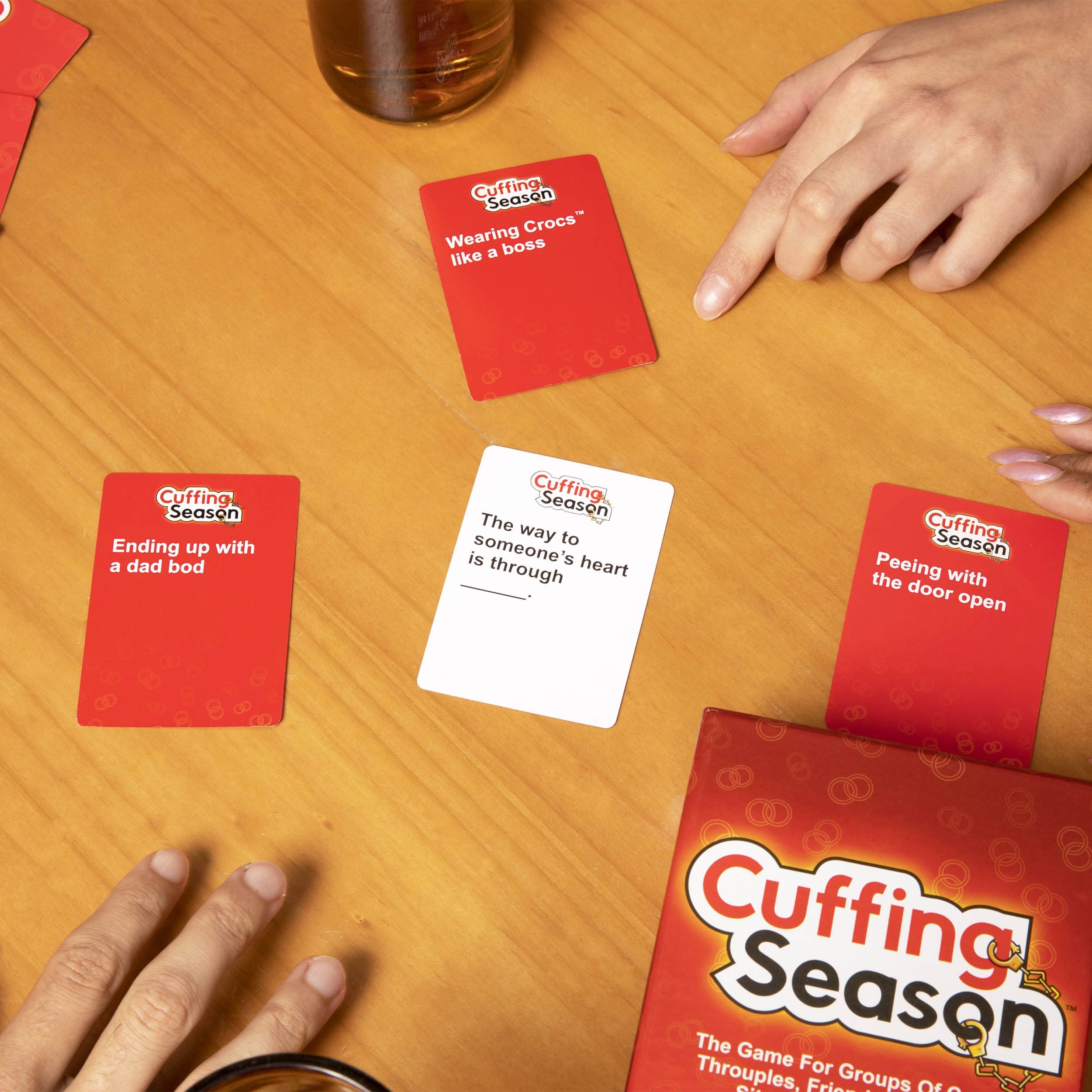 WHAT DO YOU MEME? Cuffing Season – The Party Game for Groups of Couples, Throuples, Friends with Benefits, Situationships, Partners, Spouses and More