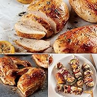 Steakhouse Chicken Package (8x Air-Chilled Boneless Chicken Breasts, 4x Steakhouse Chicken Breasts, 4x Chicken Skewers and Vegetables)