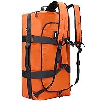 MIER Water Resistant Backpack Duffle Heavy Duty Convertible Duffle Bag with Backpack Straps for Gym, Sports, Travel