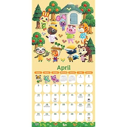Animal Crossing: New Horizons 2022 Wall Calendar