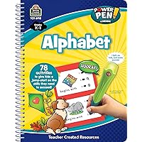 Teacher Created Resources Power Pen Learning Book, Alphabet (TCR6918)