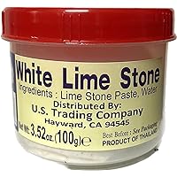 White Lime Stone - Vôi Trắng 3.52 oz ( 1 pack)