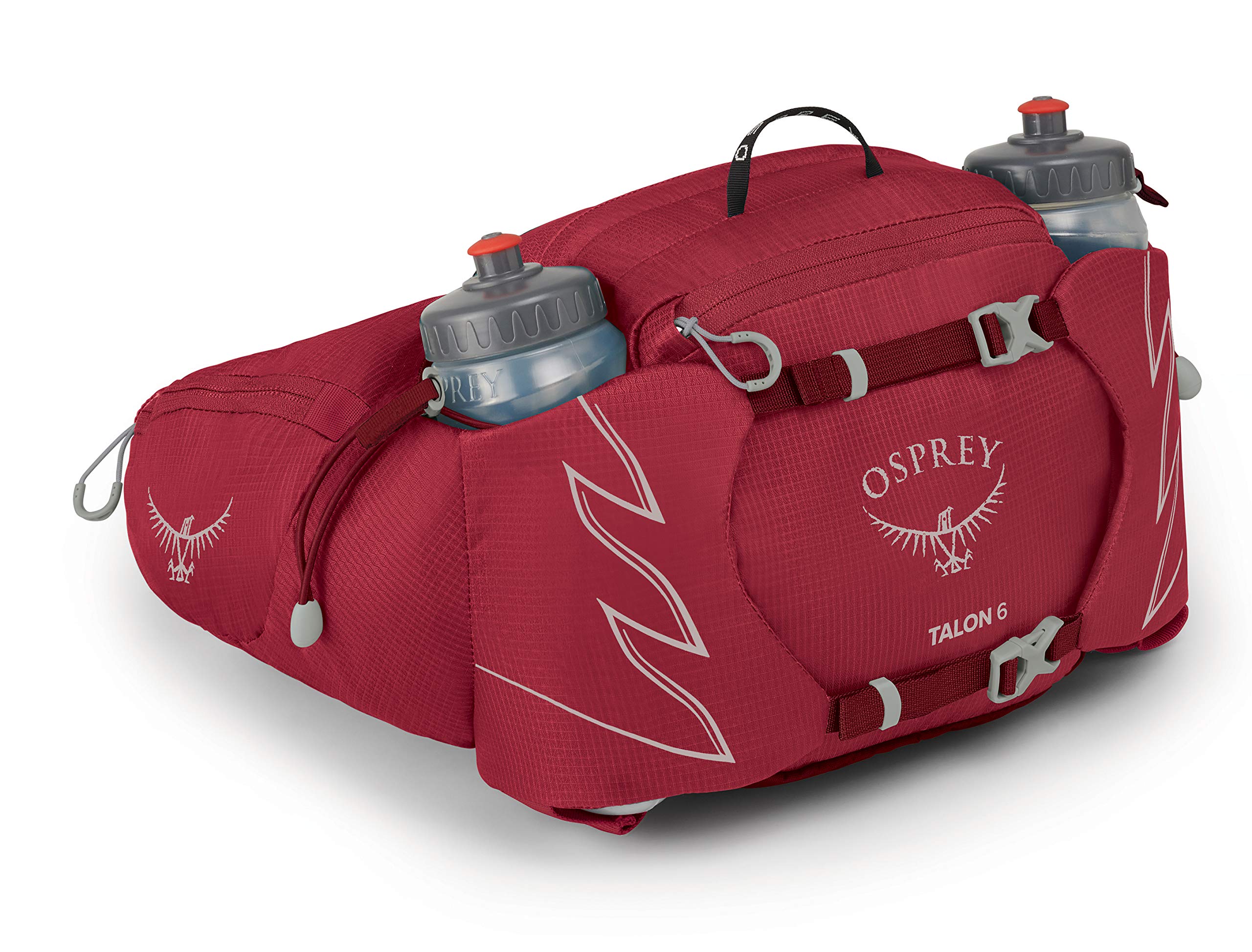 Osprey Talon 6 Men's Lumbar Hiking Pack , Cosmic Red